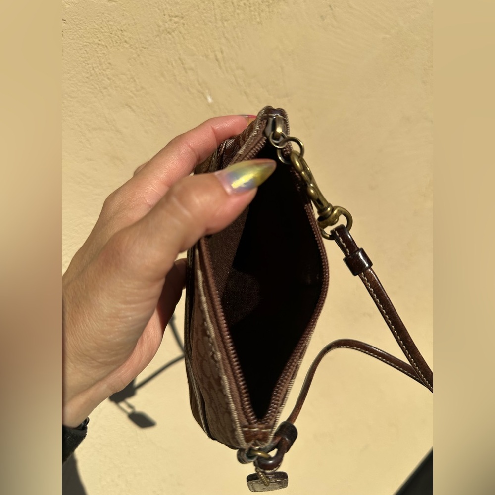 Coach  Vintage  Y2K Brown Signature SoHo Wristlet - Picture 5 of 5